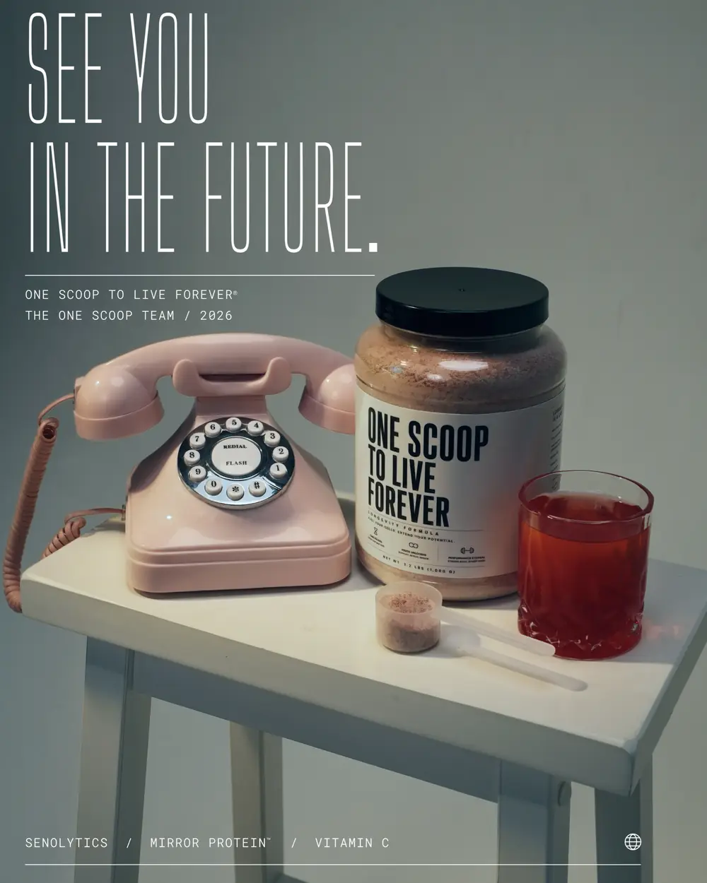 One Scoop product still life